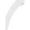 Ekena Millwork 5 1/2-in. W x 14-in. D x 22-in. H Thorton Architectural Grade PVC Knee Brace BRCP055X14X22THR - alternate 4